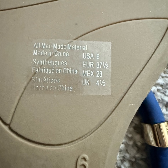 American Eagle Outfitters Blue and Brown Sandals - Picture 7 of 9